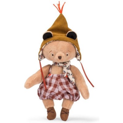 Petit Ours 23 cm - Emile - Les Minouchkas - Peluche douce française - Moulin Roty