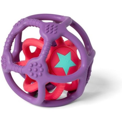 Balles Sensorielles Violet/Rose - Éveil Bébé dès 6 mois - Little