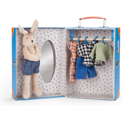 Valise La petite armoire Sylvain La Grande Famille - Moulin Roty