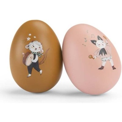 2 oeufs maracas Après la pluie - Moulin Roty