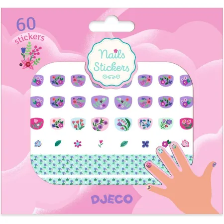 Stickers pour ongles : petite fleur - Djeco