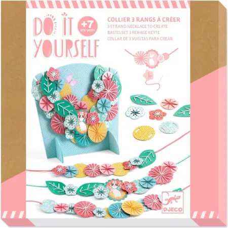 Collier à créer Flora - Do it Yourself - Djeco