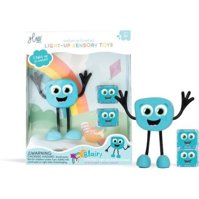 Coffret Personnage bleu Blair - Jouet de bain - Glo Pals