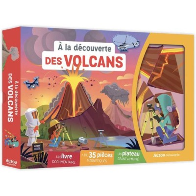 A la découverte des volcans - Activités et loisirs créatifs - Auzou