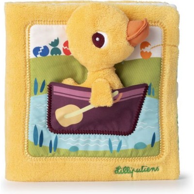 Livre d'activités Gaspard à la ferme - Livre d'éveil - Lilliputiens