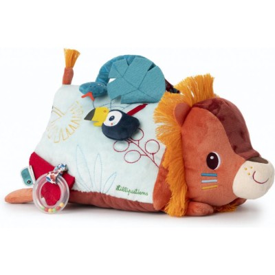 Triangle multiactivités Jack le lion, pour bébé 6 mois - Je découvre - 0 à 12 mois - Lilliputiens