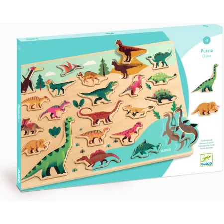 Puzzle Puzzlo Dino - Djeco