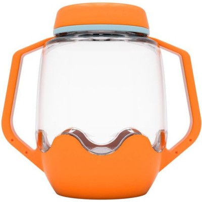 Bocal de jeu sensoriel orange - Glo Pals