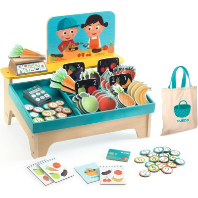 Léa & Milo Little Market - Djeco