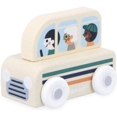 Bus en bois Vallée blanche - Cross Roads : Véhicules, garages et voitures - Janod