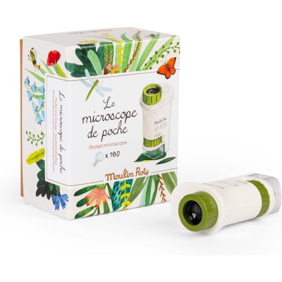 Microscope de poche Le Jardin du Moulin - Moulin Roty