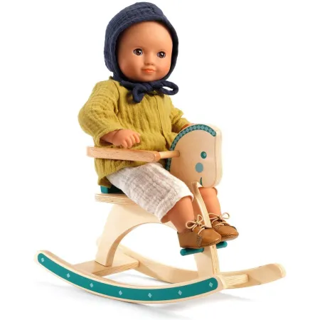 Accessoires poupée : cheval à bascule - Djeco