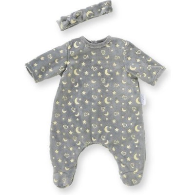 Vêtement pour poupon 30 cm : pyjama brille dans la nuit & bandeau - Corolle