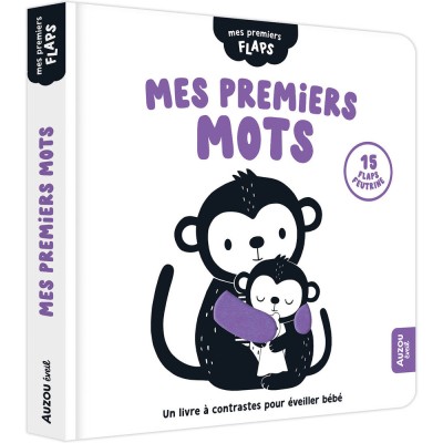Mes premiers flaps - Mes premiers mots - Livres enfants - Auzou