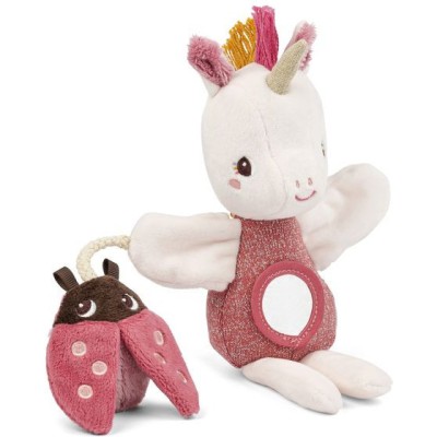 Marionnette à doigts Lena la licorne - Je découvre - 0 à 12 mois - Lilliputiens