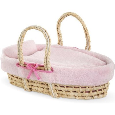 Coffret accessoires pour grand poupon 36 cm et 42 cm : couffin et peluche rose - Corolle