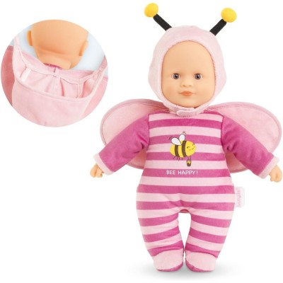 Poupon 30 cm : pti' cœur abeille - Corolle