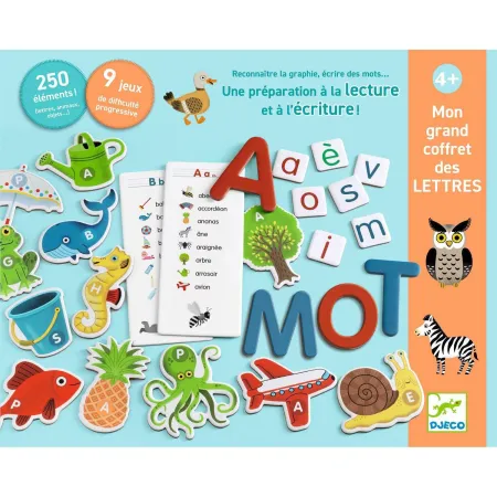 Mon Grand Coffret des Lettres - Jeux enfants - Djeco
