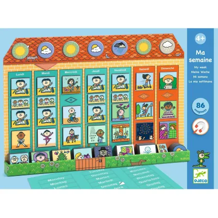 Tableau magnétique : ma semaine - Djeco