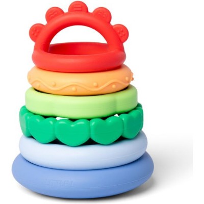 Arc-ciel à Empiler en Silicone - Jouet Éveil 6m+ - Little