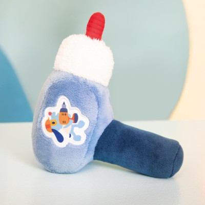 Hochet foreuse Jules le chien - Je découvre - 0 à 12 mois - Lilliputiens