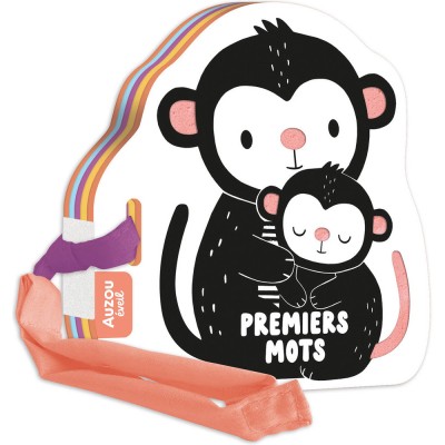 Mon premier livre poussette en noir et blanc - Premiers mots - Livres enfants - Auzou