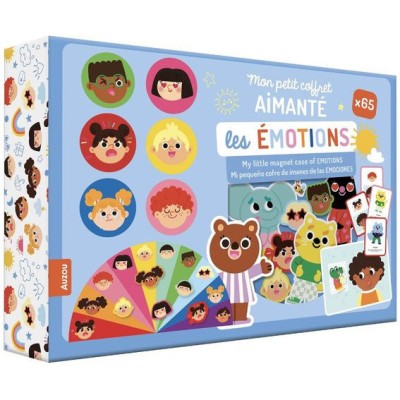 Mon petit coffret aimanté - Les émotions - Activités et loisirs créatifs - Auzou