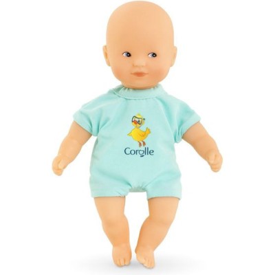 Mini poupon 20 cm : bain bleu - Corolle
