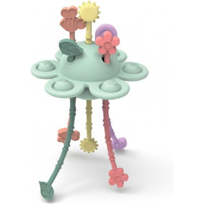 Jardin sensoriel - Jouet d'éveil silicone 10 mois - Little