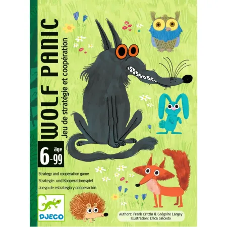 Jeu de coopération et stratégie : wolfpanic - Djeco