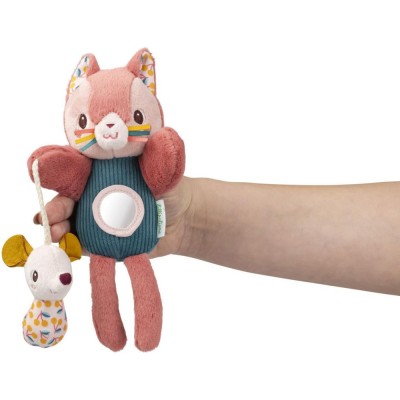 Peluche marionnette à doigts Jeanne le chat - Marionnettes - Lilliputiens