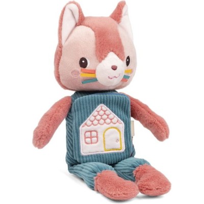 Peluche phosphorescente et livre en tissu Jeanne le chat - Peluche - Lilliputiens