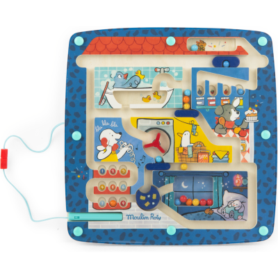 Labyrinthe magnétique Puce & Pilou - Moulin Roty