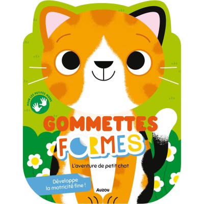 Mes tout premiers autocollants - L'aventure de petit chat - Activités et loisirs créatifs - Auzou