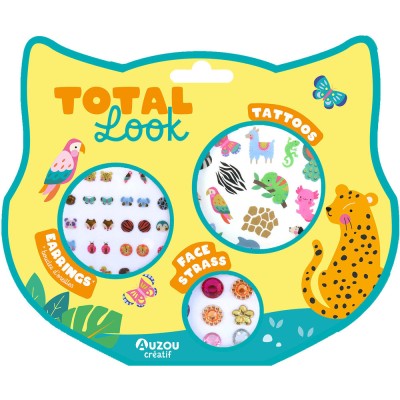 Mes p'tits tattoos - Total look animaux - Activités et loisirs créatifs - Auzou