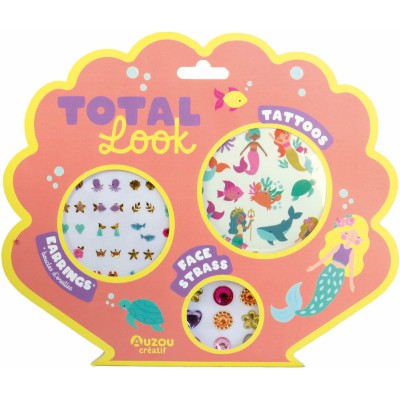 Mes p'tits tattoos - Total look sirène - Activités et loisirs créatifs - Auzou