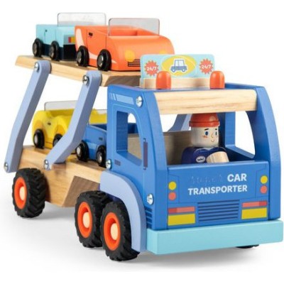 Camion de transport de voitures Avenue du Moulin - Moulin Roty