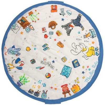 Tapis de jeu et sac de rangement Puce & Pilou - Moulin Roty