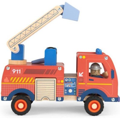 Camion de pompier Avenue du Moulin - Moulin Roty