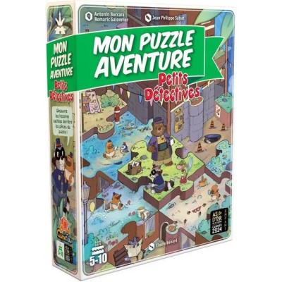 Petits Détectives - Mon Puzzle Aventure - Dès 5 ans