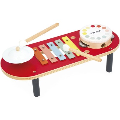 Table d'Activités Musicales Confetti : Jouets musicaux - Janod