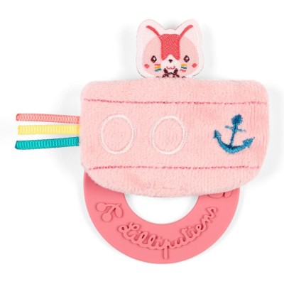 Anneau de dentition, Jeanne le chat - Dès 3 mois - Anneau de dentition - Lilliputiens