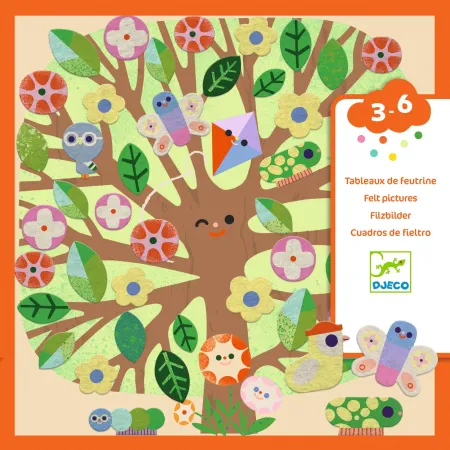 Coffret Collages La ronde des saisons - Djeco