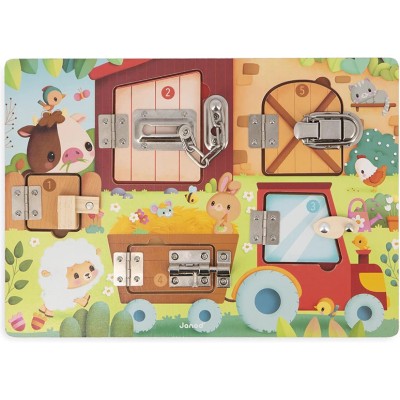 Planche à verrous La Ferme - Janod