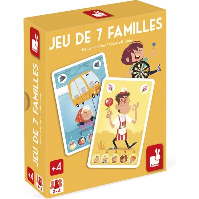 Jeu de 7 familles Fête foraine : Jeux de mémoire & d'associations - Janod