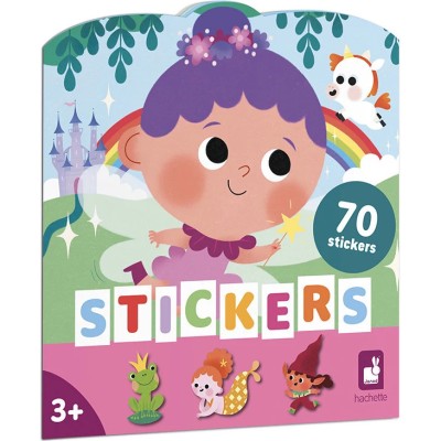 Cahier de Stickers et Décors Pays Magiques : Mosaïque, gommettes & stickers - Janod