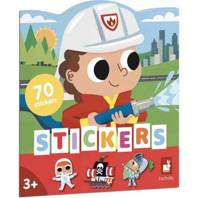 Cahier de Stickers et Décors Aventuriers : Mosaïque, gommettes & stickers - Janod