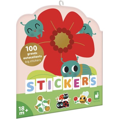 Stickers Petits Bêtes x100 : Mosaïque, gommettes & stickers - Janod