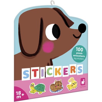 Stickers Animaux de Compagnie x100 : Mosaïque, gommettes & stickers - Janod