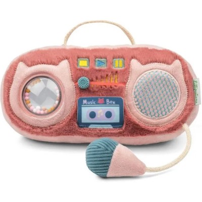 Radio sonore en tissu, Jeanne le chat - Dès 9 mois - Jouet d'activités - Lilliputiens
